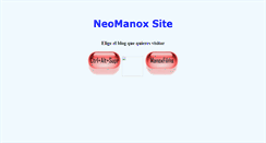 Desktop Screenshot of neomanox.com